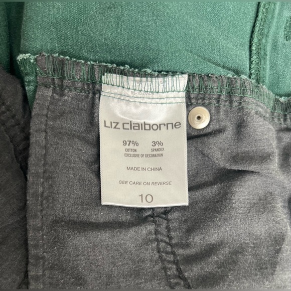 Liz Claiborne Classic Fit Women's Size 10  Strech Pants Straight - Picture 10 of 11